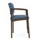 Lesro Lenox Steel Hip Chair Metal Frame, Bronze, MD Titan Upholstery LS1161 - alternate 1